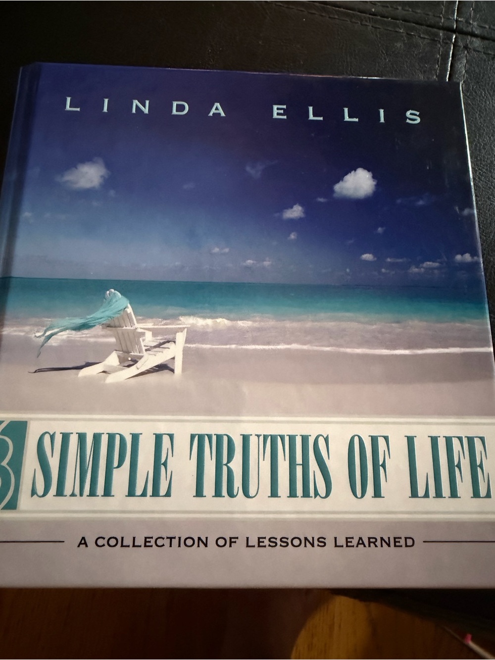 Linda Ellis Simple Truths of Life Coffee Table Book - Blue Cover